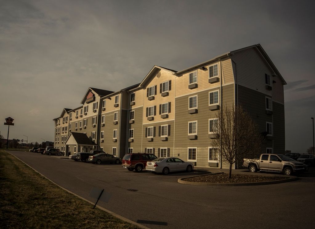 Woodspring Suites Эвансвилл Экстерьер фото